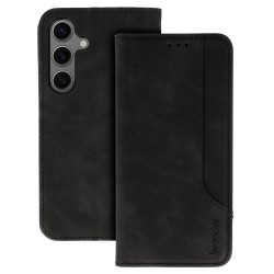 custodia a libro samsung A27 con porta carte di credito chiusura magnetica nera