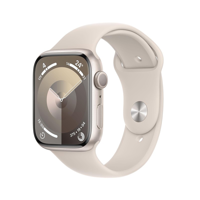 apple watch serie 9 41mm gps + cell. silver usato garanzia 12 mesi