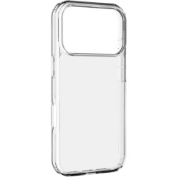 cover iphone 18 PRO trasparenterigida con bordi in gomma per  un’elevata protezione dello smartphone.