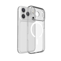 cover iphone 18 PRO ultrasottile nagsafe trasparente