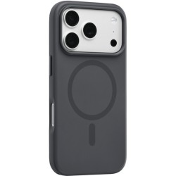 cover semirigida periphone 17/18 PRO MAX nera magsafe compatibile con tasti in metallo