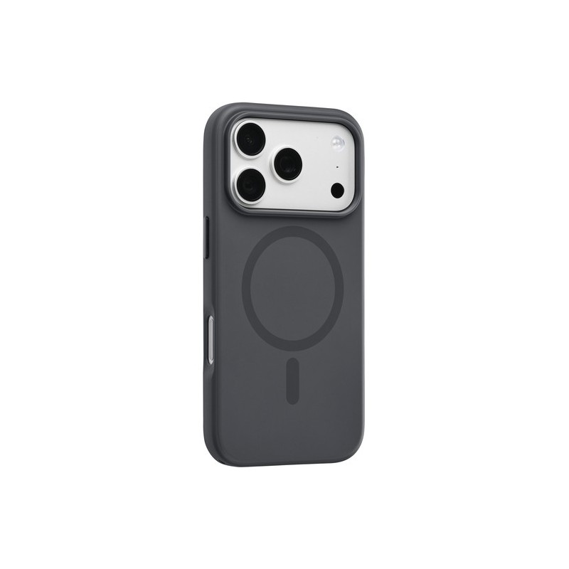 cover semirigida periphone 17/18 PRO MAX nera magsafe compatibile con tasti in metallo