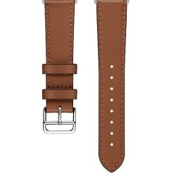 cinturino smartwatch universale 20mm ecopelle Hermes brown