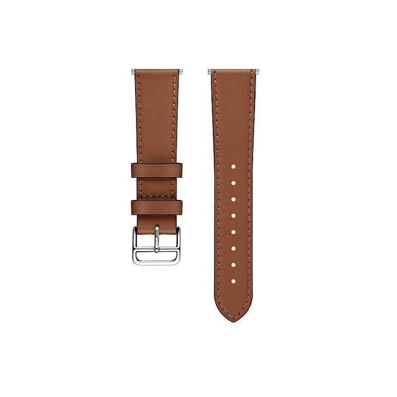 cinturino smartwatch universale 20mm ecopelle Hermes brown