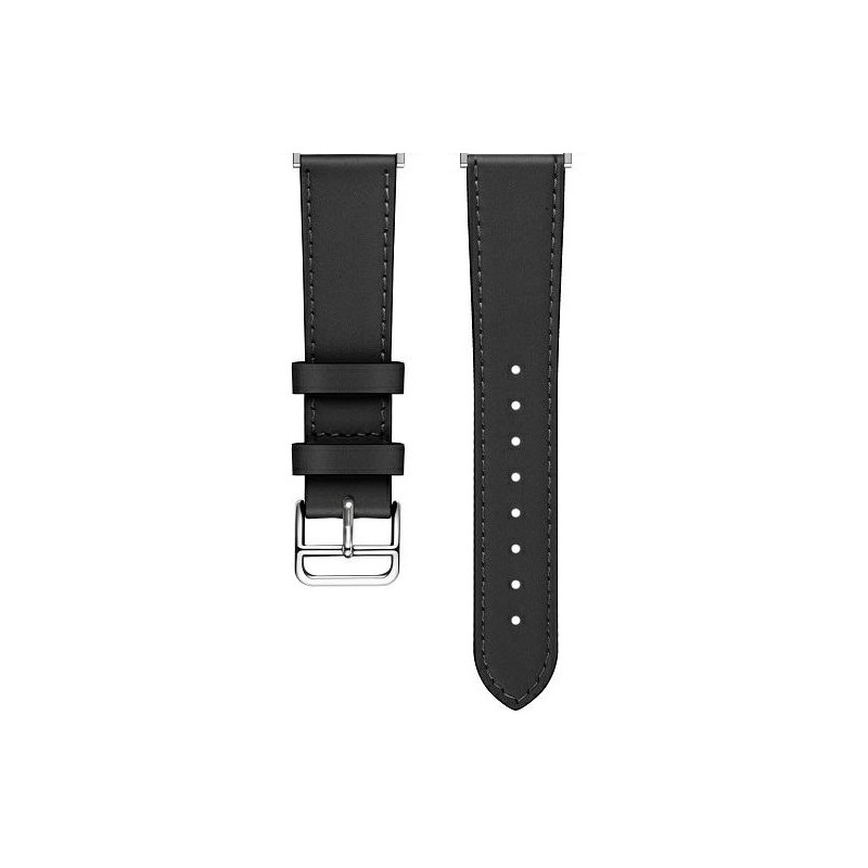 cinturino smartwatch universale 20mm ecopelle Hermes nero