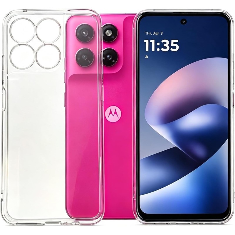 custodia in tpu per motorola G37 - G47  trasparente