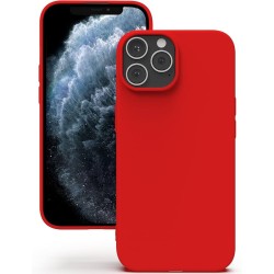 cover  silicone iphone 11 PRO MAX rossa