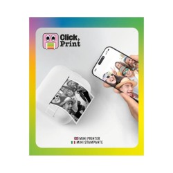 mini stampante termica wireless  ricaricabile stampe in bianco e nero su carta termica