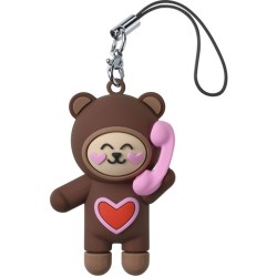 mini ciondolo universale orsetto marrone