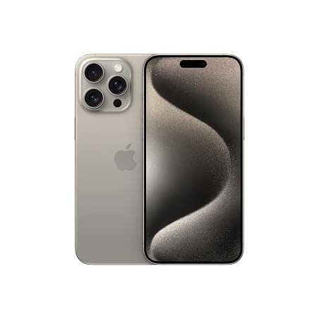 iphone 15 pro 256 gb titanio naturale usato. grado estetico pari al nuovo.batteria supeirore al 85% garanzia 12 mesi