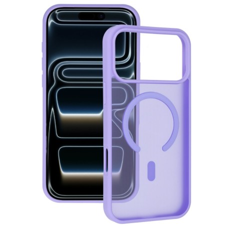 cover semirigida periphone 17/18 PRO MAX blu magsafe compatibile