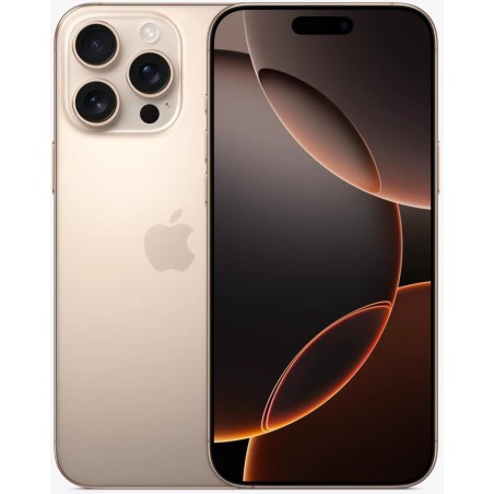iphone 16 pro 256 gb desert titanium usato. grado estetico pari al nuovo.batteria supeirore al 85% garanzia 12 mesi
