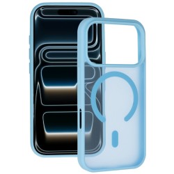 cover semirigida periphone 17 / 18 PRO blu magsafe compatibile