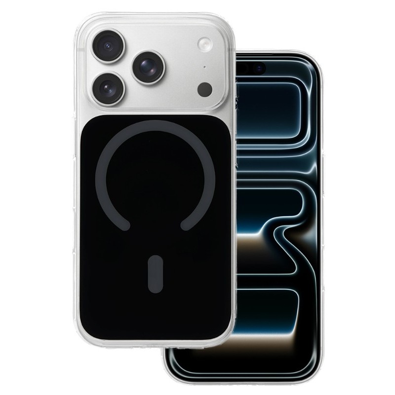 cover semirigida periphone 17/18 PRO MAX nera magsafe compatibile