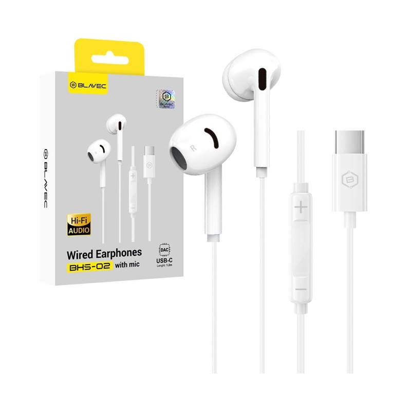 auricolare usb-c con controllo volume capsule nero