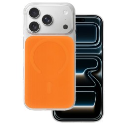cover semirigida per iphone 17 PRO MAX / 18 PRO MAX arancio magsafe compatibile