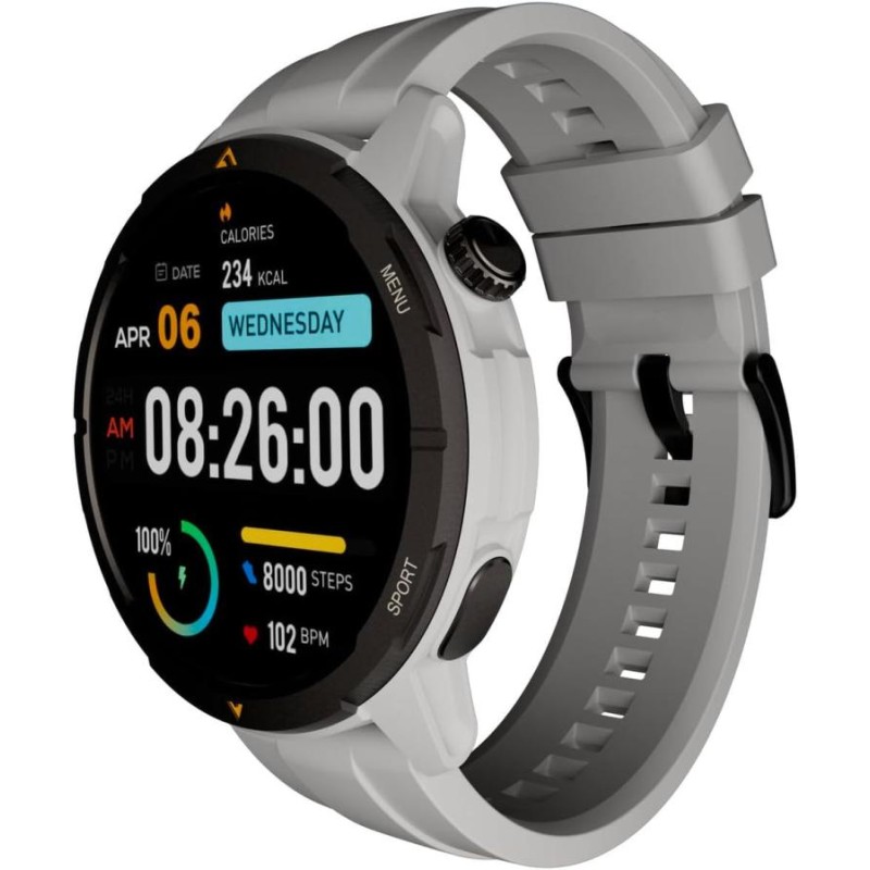 Smartwatch,IP68, IP69 MIL-STAND-810H, Drop-, Dust-, and Water-proof.50m, A-GPS, air pressure and altitude sensor,compass, heart 