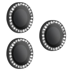 anello protettivo per fotocamere iphone 18 pro / 18 pro max diamond black
