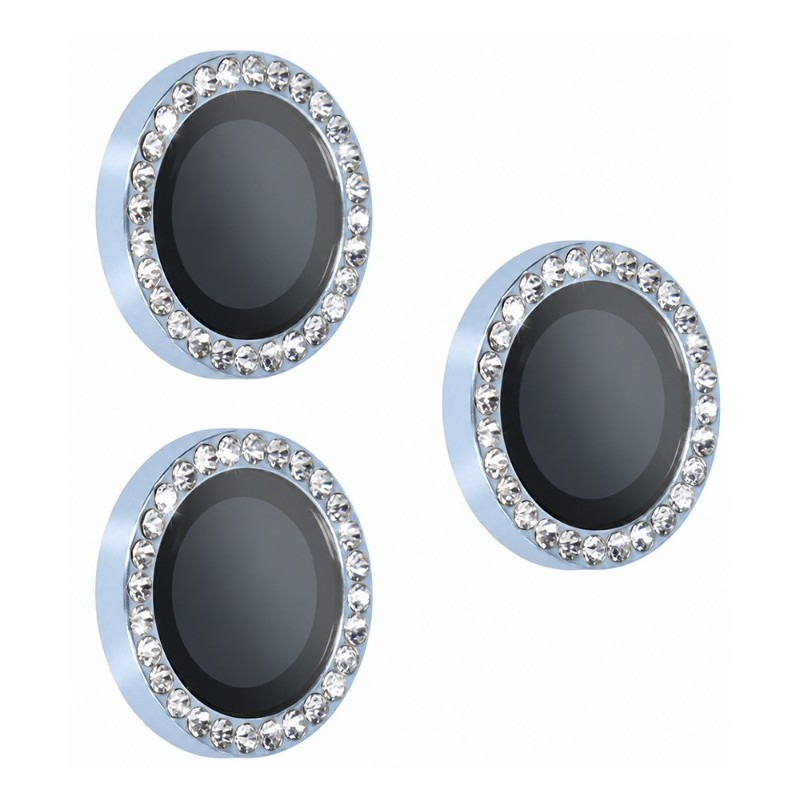 anello protettivo per fotocamere iphone 18 pro / 18 pro max diamond blu