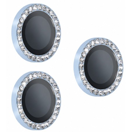 anello protettivo per fotocamere iphone 18 pro / 18 pro max diamond blu