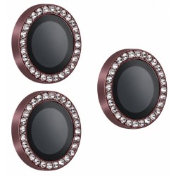 anello protettivo per fotocamere iphone 18 pro / 18 pro max diamond burgundy