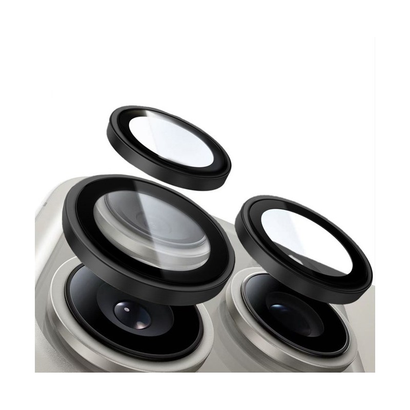 anello protettivo per fotocamere iphone 18 PRO / 18 PRO MAX ring nero