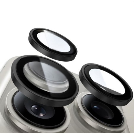anello protettivo per fotocamere iphone 18 PRO / 18 PRO MAX ring nero