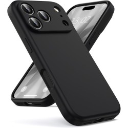 cover  silicone iphone 18 PRO nera compatibile magsafe