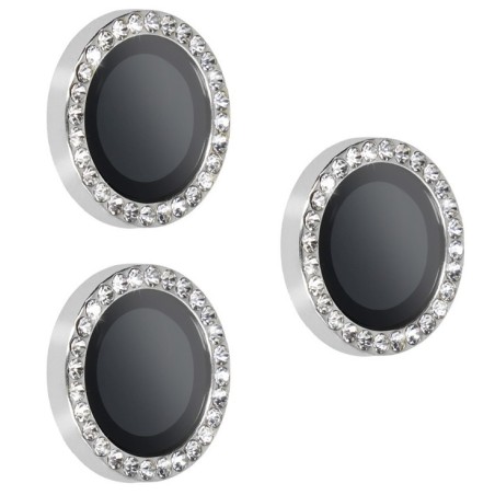 anello protettivo per fotocamere iphone 14 pro / 14 pro max diamond silver