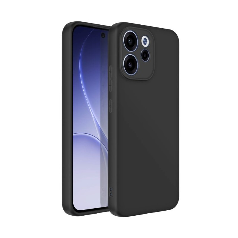 cover in silicone per oppo reno 18F - 18 FS nera
