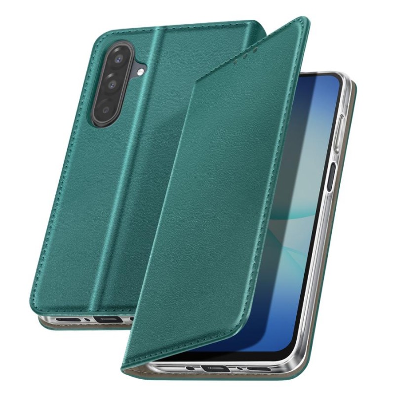 custodia book magnetica per REDMI A17 verde