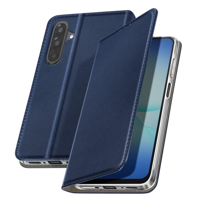 custodia book magnetica per REDMI A7 PRO blu