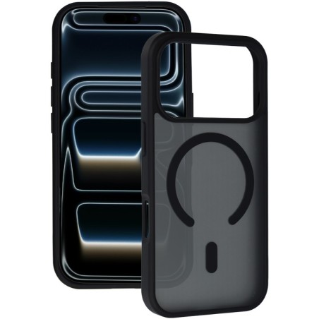 cover semirigida periphone 17 PRO /  18 PRO nera magsafe compatibile