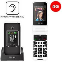 Cellulare Beafon SL605PRO LTE black/white Compatibile con apparecchi acustici M4/T4 HAC Display interno a colori da 2,4 (6,09 cm