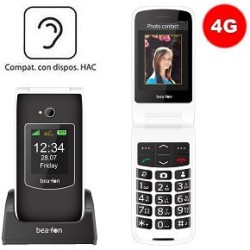 Cellulare Beafon SL645 PRO LTE black / white Compatibile con apparecchi acustici M4/T4 HACDisplay interno a colori da 2,4 (6,09 