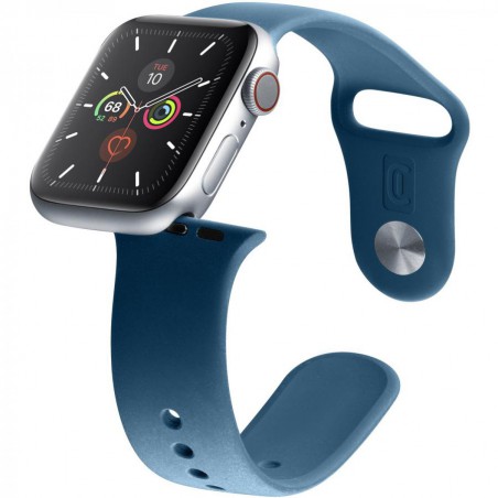CINTURINO URBAN APPLE WATCH 42/44 mm BLU DA SMALL A LARGE