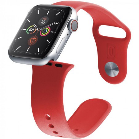CINTURINO URBAN APPLE WATCH 42/44 mm ROSSO DA SMALL A LARGE