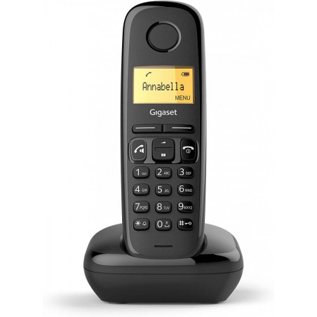 TELEFONO CORDLESS GIGASET NERO