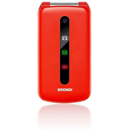 telefono cellulare brondi president rosso