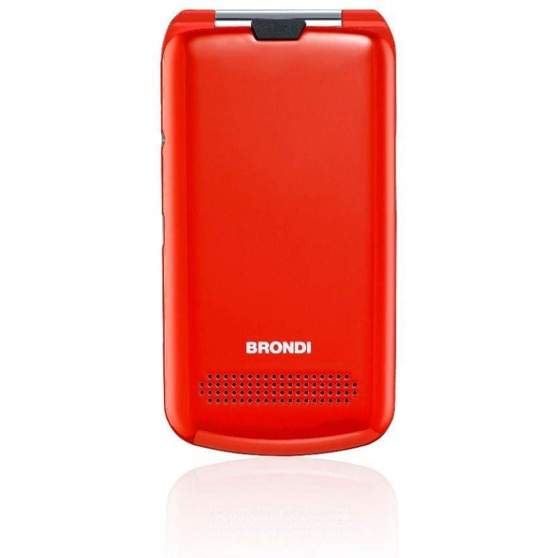 telefono cellulare brondi president rosso