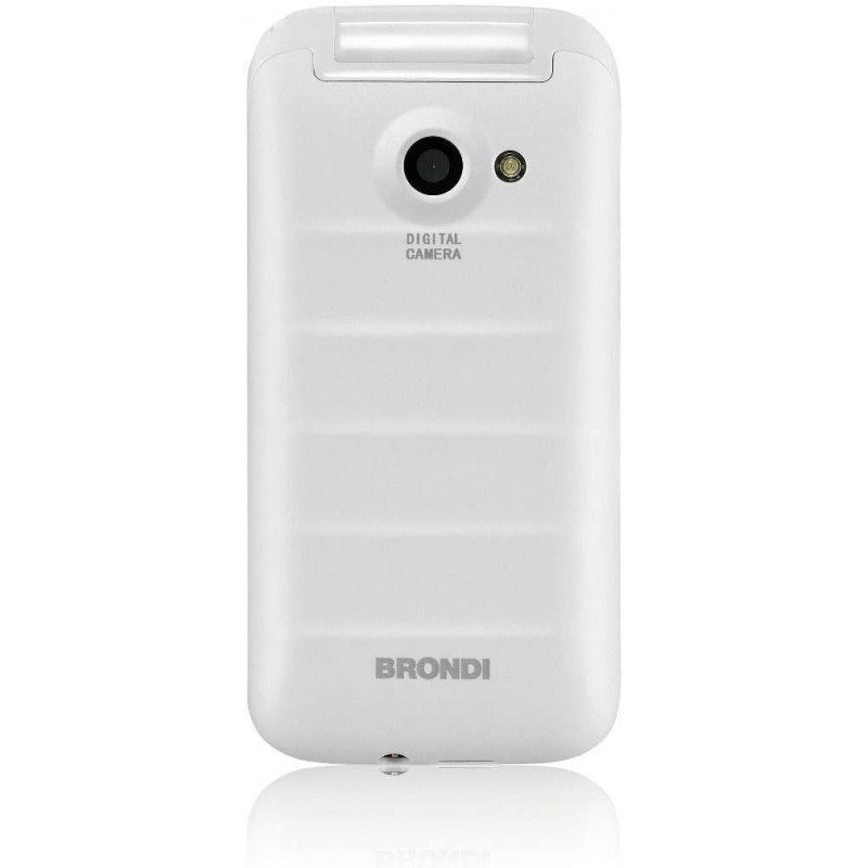 telefono cellulare brondi fox bianco