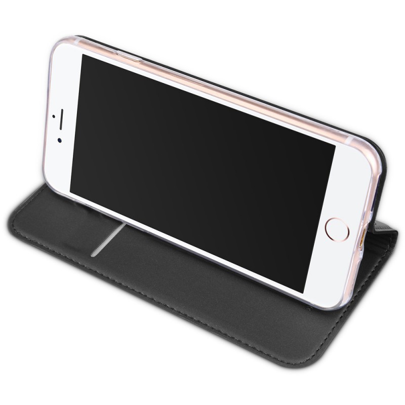 custodia a libro iphone 12 mini  in ecopelle  black