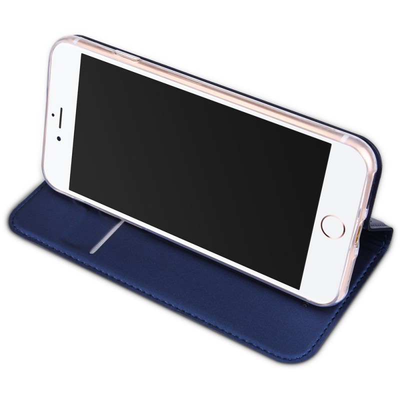 custodia a libro iphone 12 mini  in ecopelle  blu