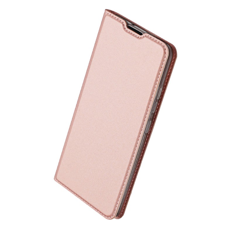 custodia a libro iphone 12 mini  in ecopelle  rose gold