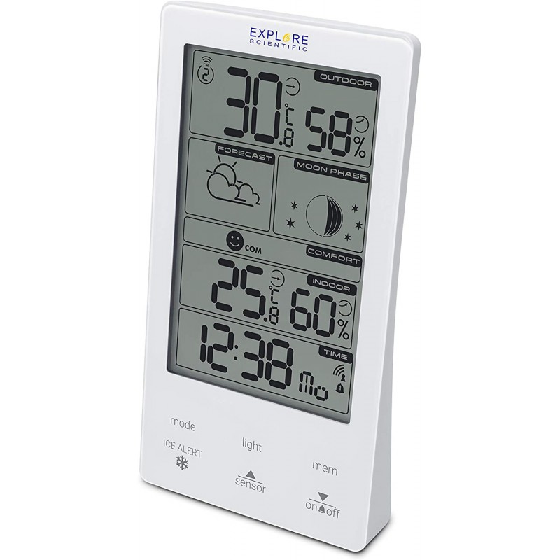 stazione brometricara diocontrollata,display tft ,temperatura interna / esterna.