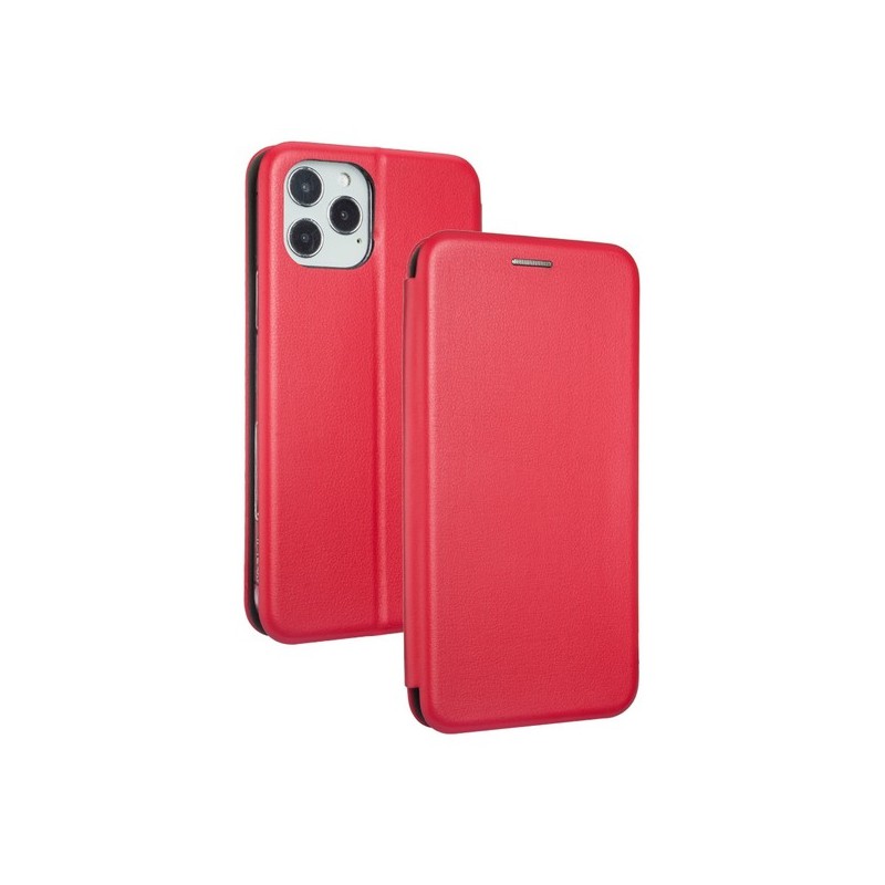 BOOK MAGNETICA IPHONE 12 / 12 PRO CON PORTA CARTE DI CREDITO RED