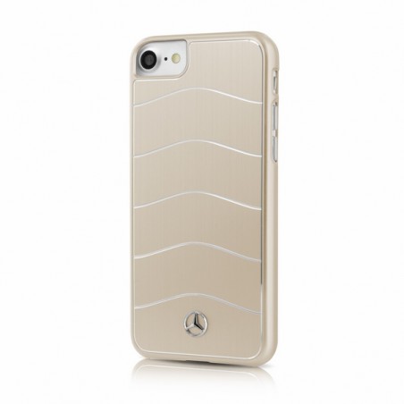 cover mercedes iphone 6 / 6s /  7/ 8 / se 2020 alluminio gold