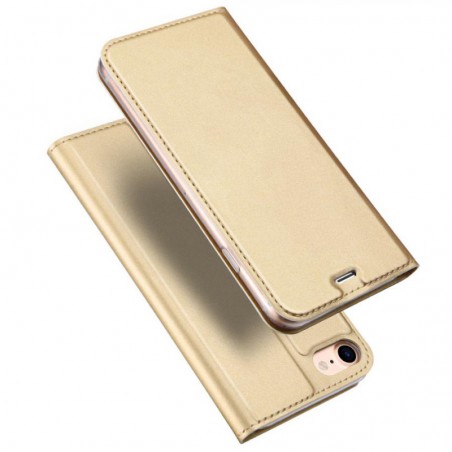 custodia a libro samsung a20s in ecopelle  gold