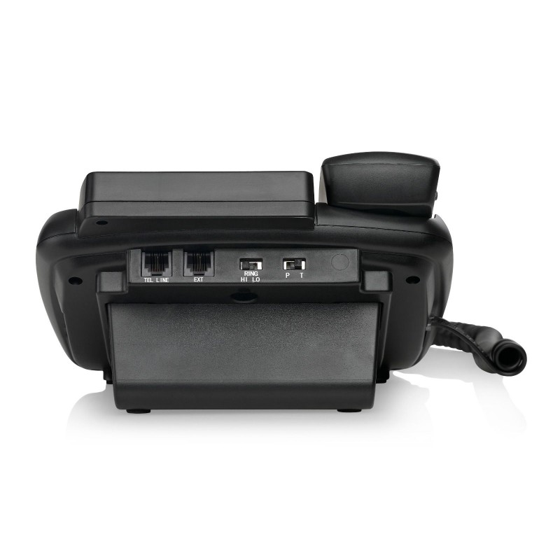 telefono fisso brondi bravo 90 lcd nero