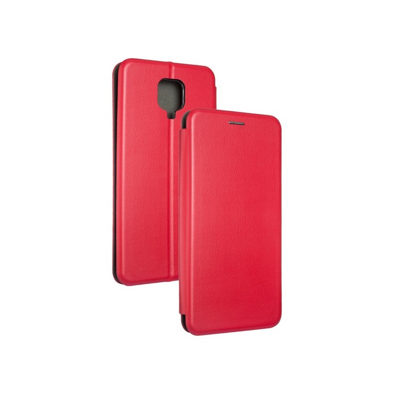 BOOK MAGNETICA REDMI NOTE 9T PRO CON PORTA CARTE DI CREDITO ROSSA